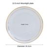 Ceramic Dinner Set Hotel Steak Spaghetti Flat Sum Minimalist Round Tableware