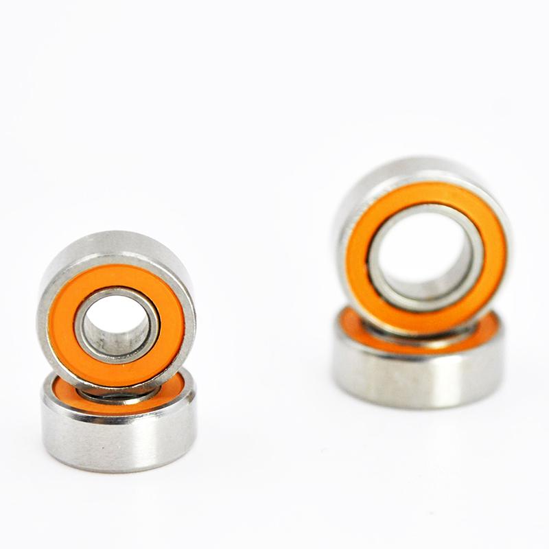10pcs Hybrid Ceramic Bearing Stainless casting Spinning Fishing Reels 4x10x4mm 5x8x2.5 6x12x4 8x12x3.5 mm Mini Ball Bearings