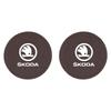 2pc Car Water Cup Coaster Universal Auto Anti Slip Cup RT39 Pad Holder Accessories For Skoda Rapid Octavia A5 RS Kodiaq Fabia A7 2022