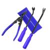 Car Headlight Modification Tool: Pliers, 6/8 Inch Nail Puller, Buckle Screwdriver 3-Piece Set