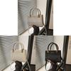 Retro Fashion Small Square Handbag With Zipper Closure And Inner Phone Pocket