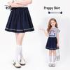 Girls' Pleated School Skirt