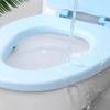 Couvercle de toilette en EVA souple Épaissi Chauffant de salle de bain Accessoires de siège Coussin de siège de toilette Grande flexibilité