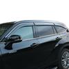 Car Window Rain Shield for toyota highlander Visor Door 2020 2023 2024 2025 2026 2021 Kluger Deflector Side Accessories Exterior
