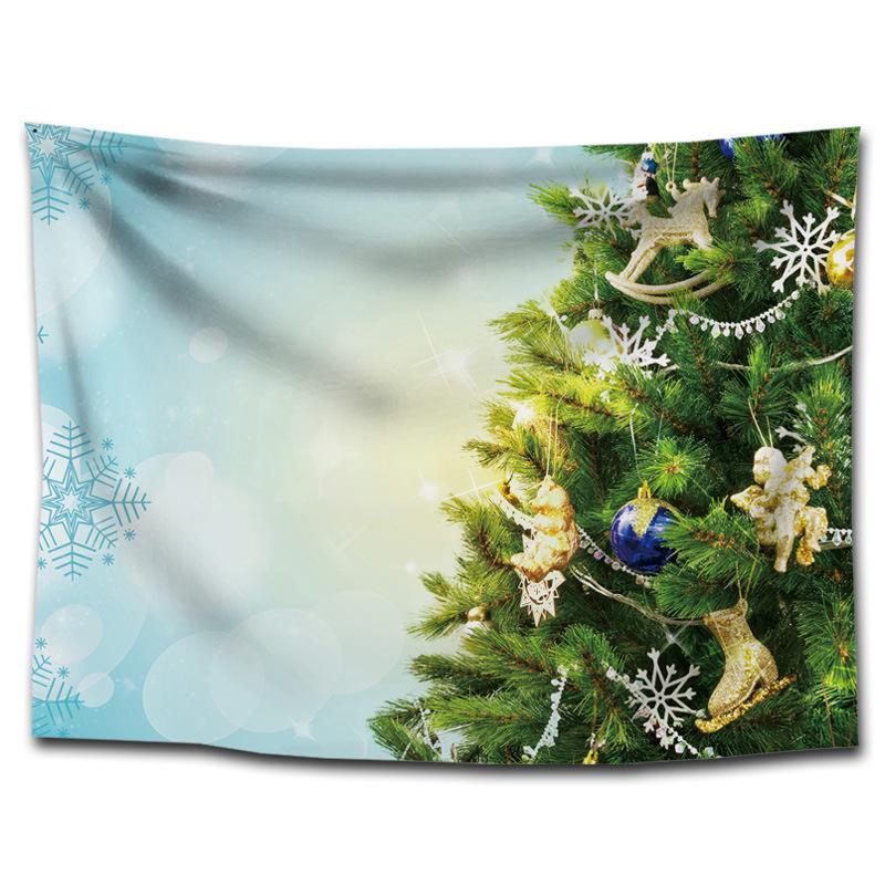 New Year's Store Hanging Cloth, Festive Trendy Brand Wall Cloth, Background Cloth, Bedroom Christmas Tapestry