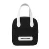Letter Print Beenlove Solid Color Lunch Insulated Bag Portable Hand Held Bags