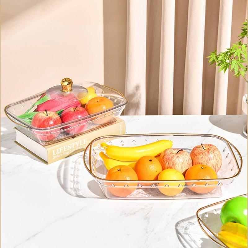 Contemporary Dining Table Accessory Platter For Fruits And Appetizers