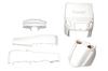 Bike Parts Center Yamaha 4KN/UA03J GEAR 5-Piece Exterior Set, White, Genuine Compatible, 303804