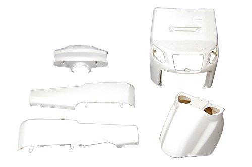 

Bike Parts Center Yamaha 4KN/UA03J GEAR Комплект из 5 внешних деталей, Белый, Оригинальный совместимый, 303804