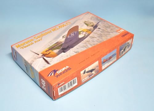 Drawnings 1/48 Morane-Saulnier MS.406C.1 Finnish Ace Pilot Plastic Model DWS48057 (Airplane)