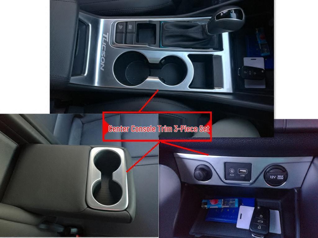 Otai Gear Panel Sticker for 15-16 Tucson: Modified Interior Cup Holder Design