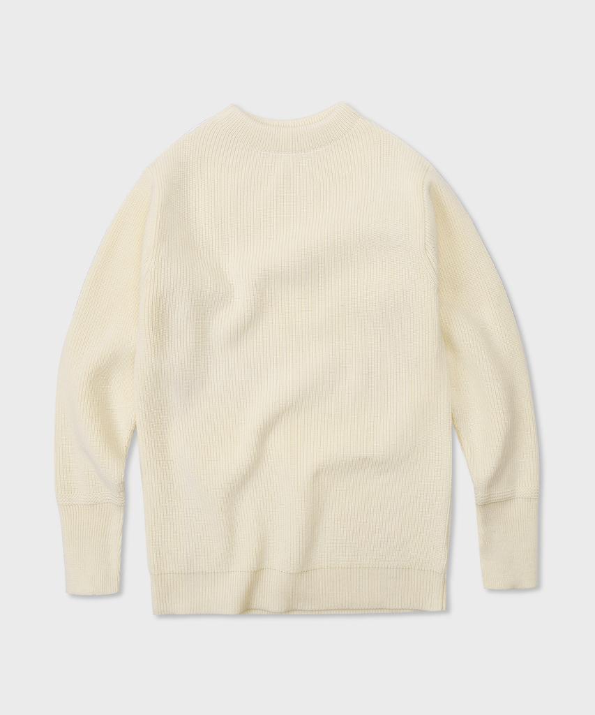 Andeleusenandeleusen Sailor Crew Neck Off White