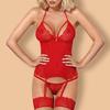 Kalicia Corset - Red - Obsessive - Bustiers, Corsets and Corsets