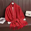 Women Paisley Scarf Cashmere Feeling Pashmina Shawls Tassel Hijab Head Wraps Femme Winter Scarves Foulard Bufanda
