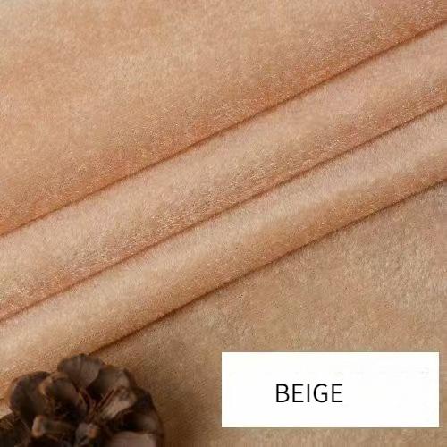 1.6M/2M Wide Golden Velvet Fabric Thick Soft Velvet Fabric for Curtains, Tablecloths, Stage Drapes, and DIY Decorations