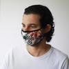 Reusable Cloth Face Mask - Colorful Calavera Adult
