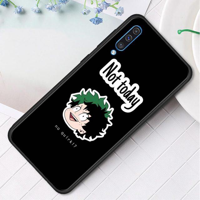 Silikon-Handyhülle für Samsung Galaxy A50 A70 A10 A20e A30 A40 A20s A10s A10e A80 A90 A60 A30s Cover Shell My Hero Academia