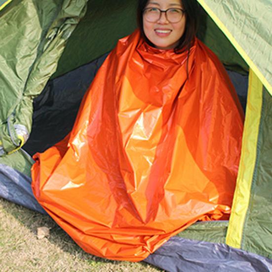 Emergency Sleeping Bag Waterproof Portable Thermal Blanket Lightweight Outdoor Camping Backpacking Hiking Adults Survival Bivvy Sack