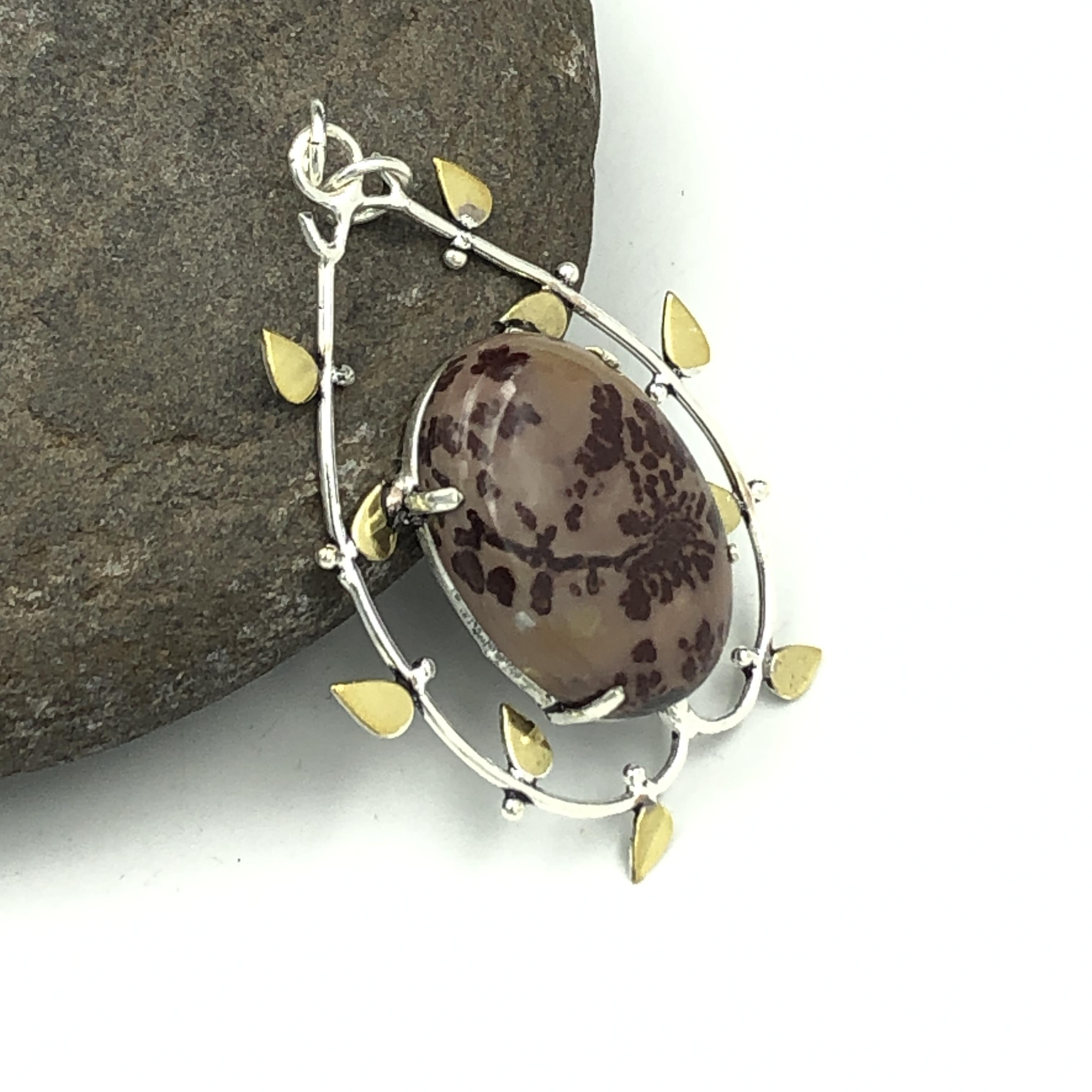 

Natural NA Gemstone 925 Sterling Silver Jewelry Designer Pendant 2.15 AJP-81