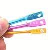 Crochet Color Aluminum Oxide Crochet Needles, Stainless Steel Single-head Knitting Small Short Crochet Needles, Easy To Carry
