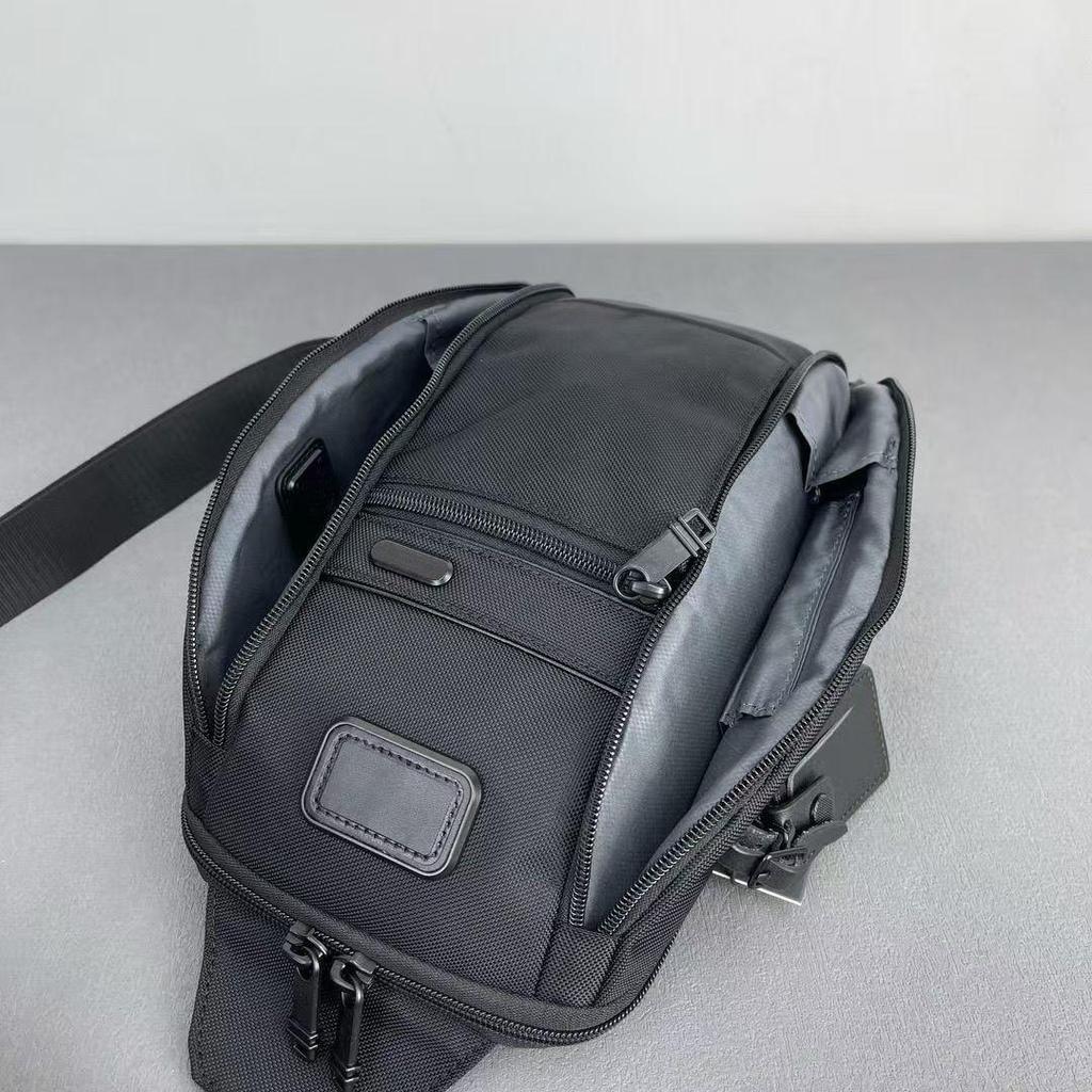 Men's Casual Business Messenger Bag - Ballistic Nylon Chest/Shoulder Style (26303214)