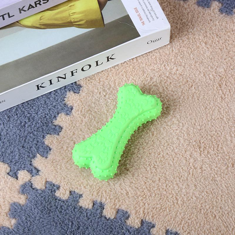 

Resistant Bite Chewing Dog Tooth Grinding Stick Training Bone Pet Supplies Toy StyleA