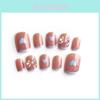 Butterfly Bow Nail Stickers Gel Jelly Double-sided Beauty Art Decoration Short Style