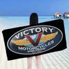 V-Victorys Motorcycles Racing Microfiber Beach Towel Absorbent Quick Dry Soft Yoga Swimming Resort Mountain Climbing Towel