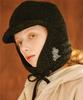 CPGN STUDIO Holy Trooper Fleece Earflaps Black