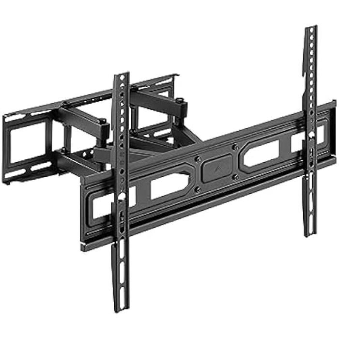 Support TV Full Motion 37-80 - EQUIP - Inclinable - Support Mural - 40 Kg - 600 X 400