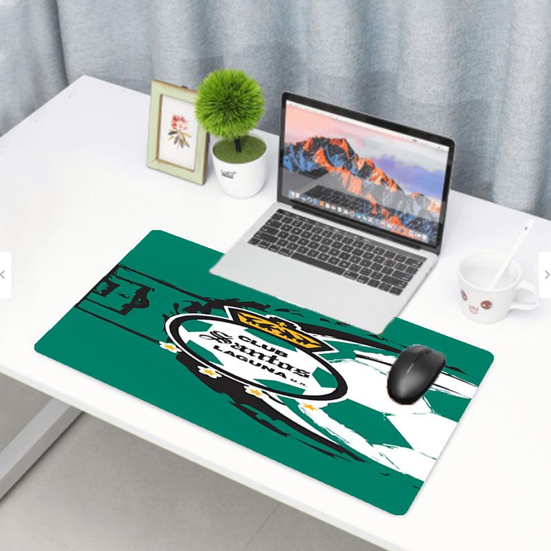 Club Santos Laguna Print Mouse Pad, Anti‑Slip Desktop keyboard Mat, for PC Laptop Gaming Working Daily Use, Cool Festival Surprise Gift