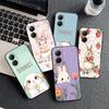 Cute Cartoon Bunny Rabbit Soft Phone Case for Xiaomi Poco X5 X6 X7 X8 Pro Max X3 F7 F8 Ultra M8 M7 M6 M5 Redmi 15 15C 14C 13C 12
