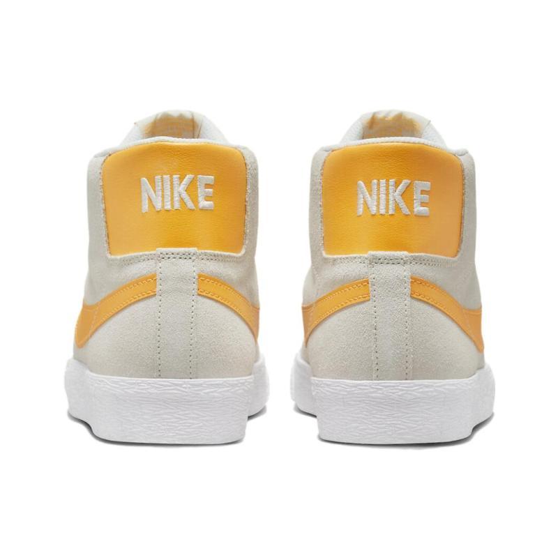 Nike Sb Zoom Blazer Mid 'Summit White Laser Orange' Skateboard Shoes 864349-110