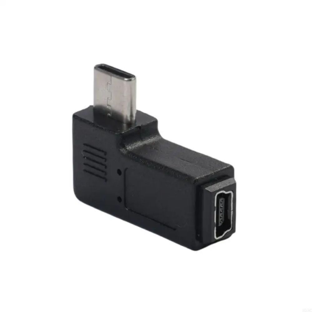 5 Pin USB Female Adapter 5V Type-C Male to Mini USB Female Mini USB to USB C Converter  Phone