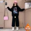 2025 Girls' Seasonal Hoodie & Pants Set: Spring, Autumn, Winter Fashion