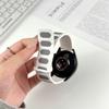 22mm Oval Design Magnetic Strap for Huawei Watch GT 6 Pro 46mm/Oppo Watch X/X2/4 Pro Silicone Watch Band Dual Color