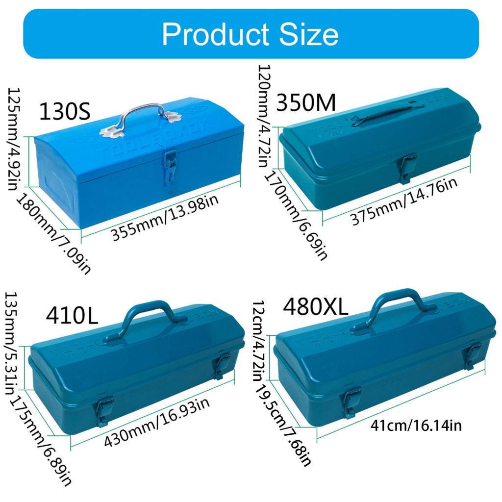 Hardware Toolbox Home Multifunctional Large Capacity Thickened Maintenance Tool Storage Carrying Case Maintenance