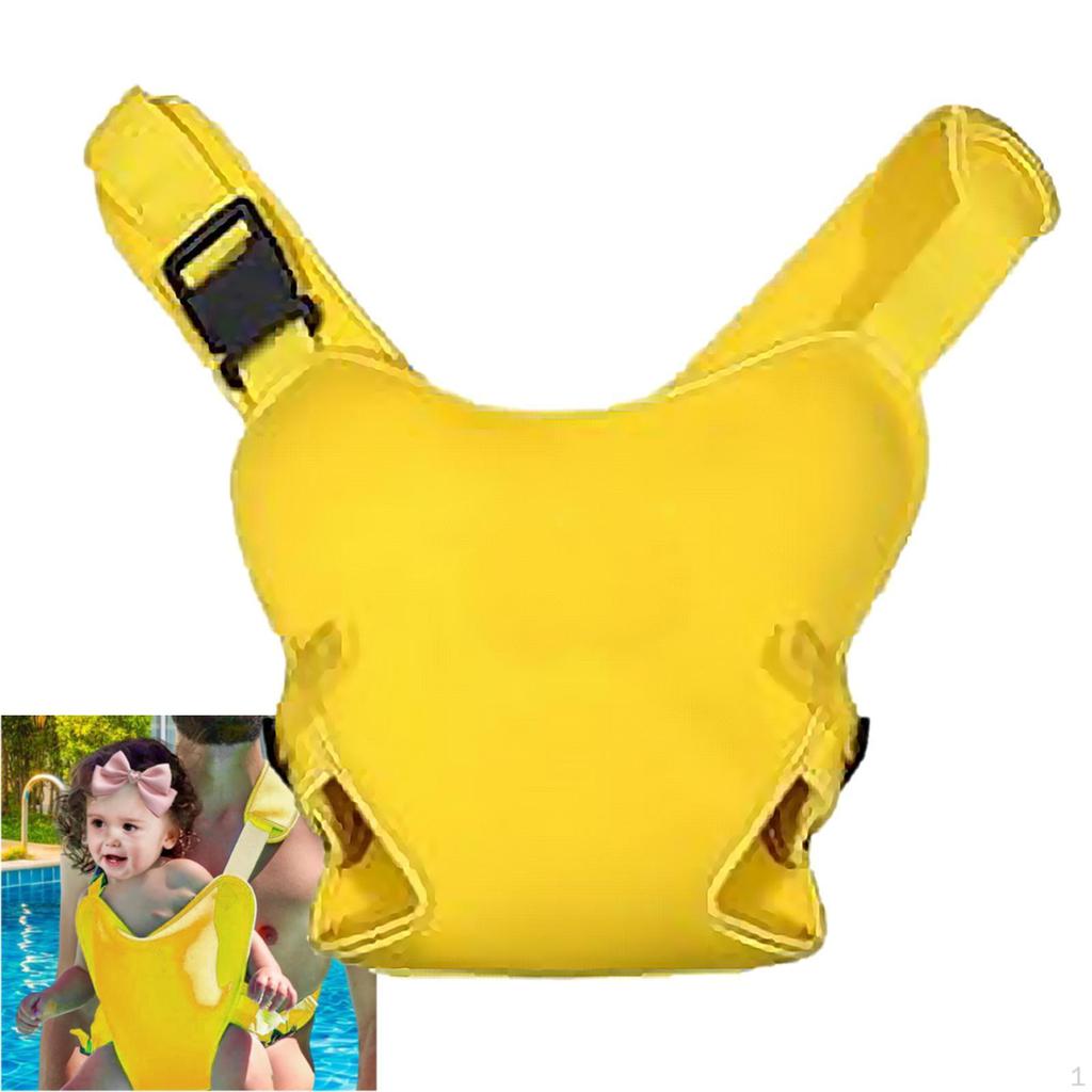 Baby Carrier Soft Comfortable Lightweight Infant Chest Holder for Beach Pool Black