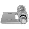 Latch 12 pcs Silver 46 x 17 x 1.2 mm Steel