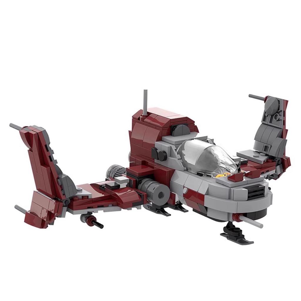 Space Radiants Pillar BC1 Fighters Building Blocks Set for No Mans Sky Airplane Aircraft Bricks Toy Children Birthday Gift