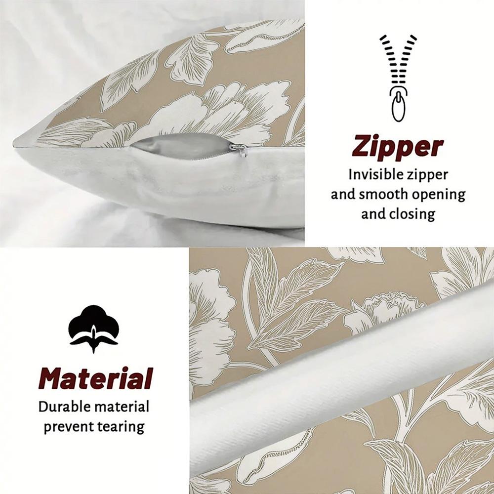 Floral-Patterned Pillowcases: Enhance Your Home Decor with Elegant Style Sofa cushion cover home room decoration