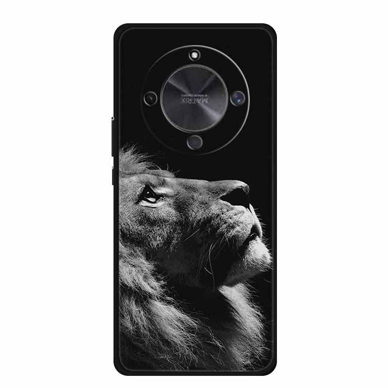 For Honor X70 5G Case X 70 Coque Black Silicone TPU Soft Back Cover Case For Honor X70 MTN-AN00 Phone Case HonorX70 6.79" Funda