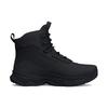 Under Armour Unisex Tactical Mid-Top Boots All Black Wear-Resistant Non-Slip Work Boots 3025578-001