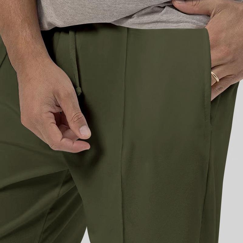 Neuer Stil Sporthose Herren Frühling und Herbst Einfarbig Freizeithose Jogginghose