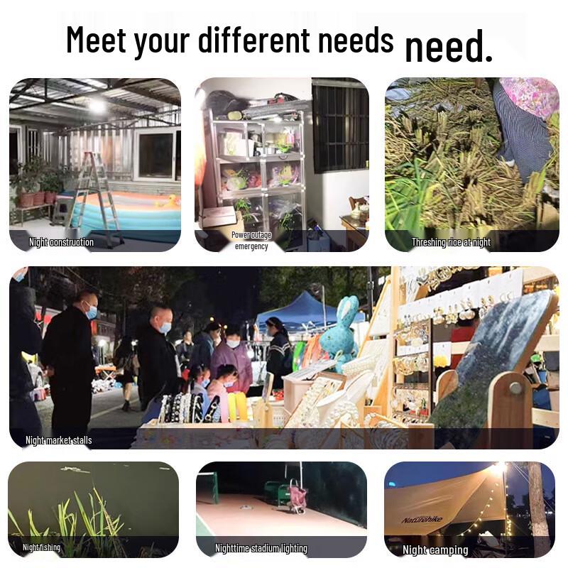 Bec LED Portabil Reîncărcabil Ultra-Luminos Taichuang