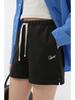 Deonseuteu Unisex Classic Sweat Shorts_Udpa5B122_Black