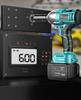 High Torque Brushless Electric Impact Wrench with Lithium Battery and Air Duster