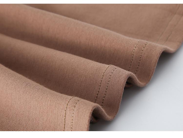 Women's Long-Sleeve Slim Fit Korean Style T-Shirts for Autumn/Winter with Half-High Collar