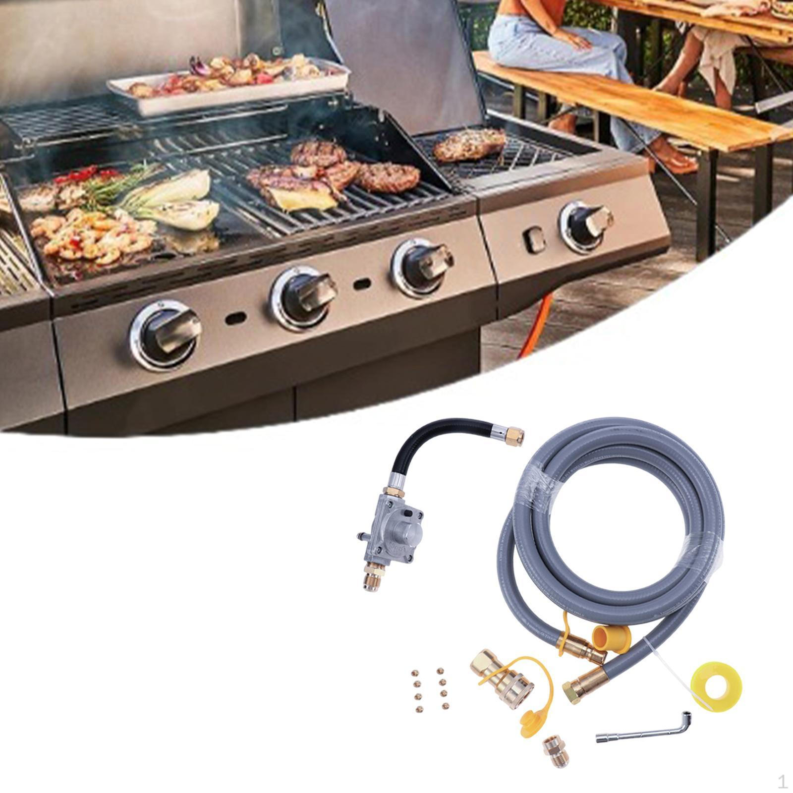 

Propane to Natural Gas Conversion Kit Hose Set for Pizza Oven Professional 10ft