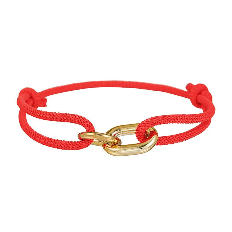 Bohemian Color Braided Rope Bracelet Retro Simple Ccb Clasp Men Bracelet Fashion Party Jewelry Accessories